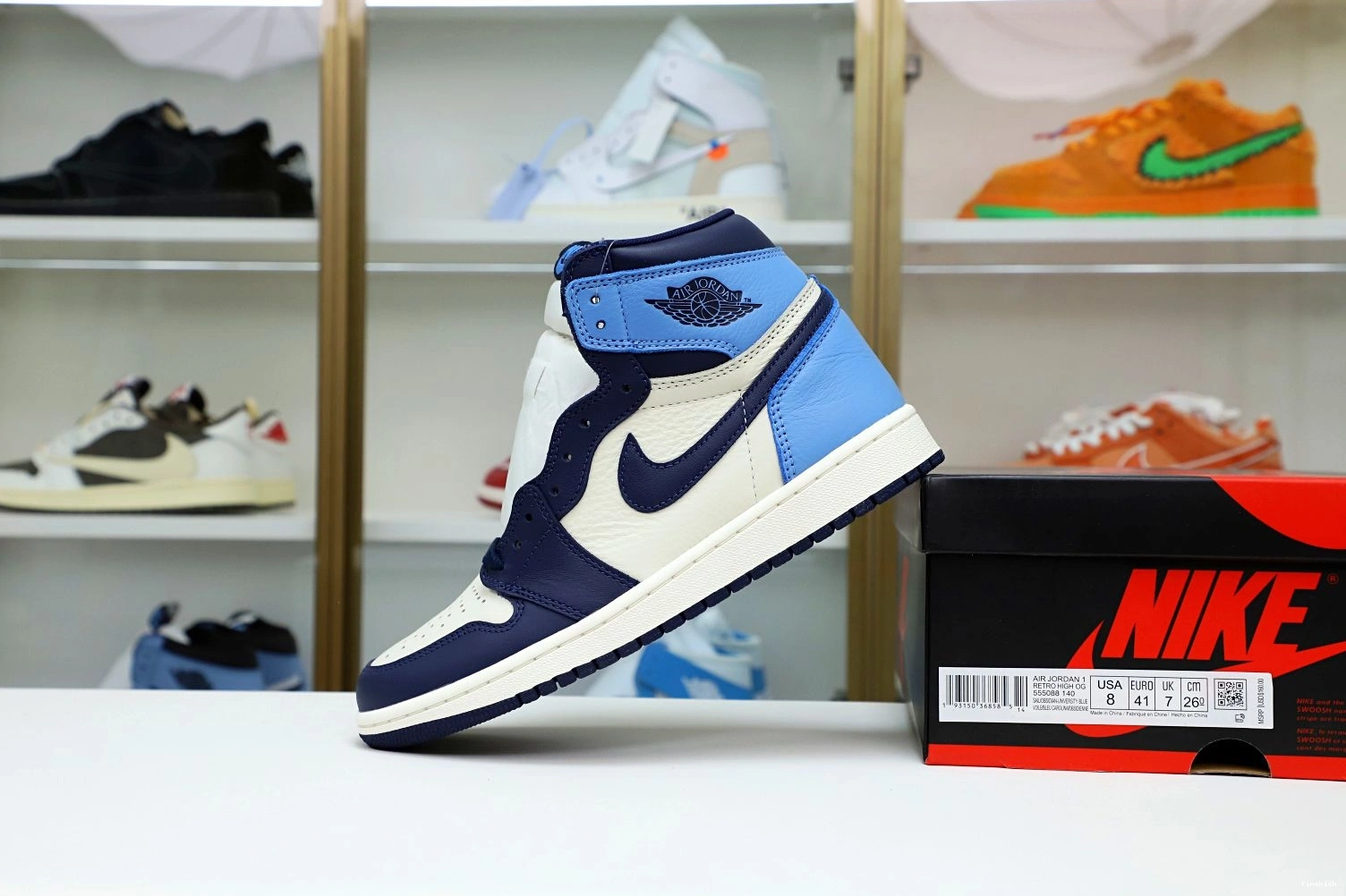 RETRO 1 HIGH 'OBSIDIAN' OG JORDAN AIR 1211